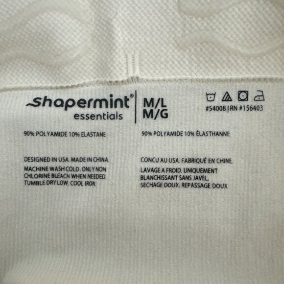 Shapermint Essentials High Waisted Shaper Panty Women's M/L Beige NWT 0092 - Picture 11 of 16